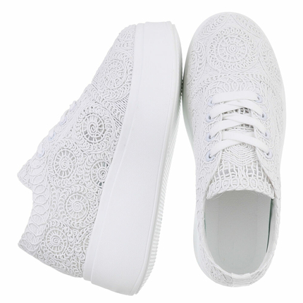 Damen Low-Sneakers - white
