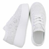 Damen Low-Sneakers - white