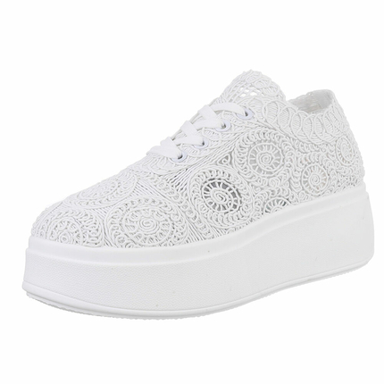 Damen Low-Sneakers - white Gr. 37