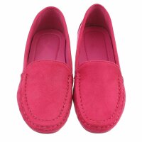 Damen Mokassins - fuchsia