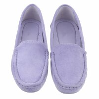 Damen Mokassins - purple