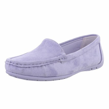 Damen Mokassins - purple Gr. 39