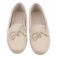 Damen Mokassins - beige