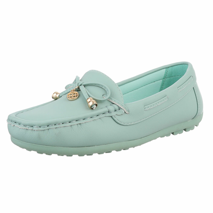 Damen Mokassins - green - 12 Paar