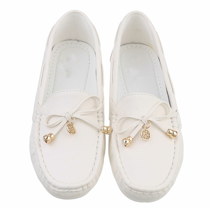 Damen Mokassins - white