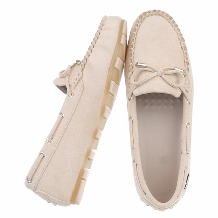 Damen Mokassins - beige