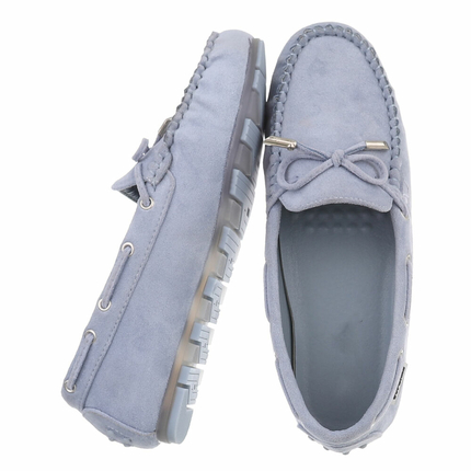 Damen Mokassins - lightblue