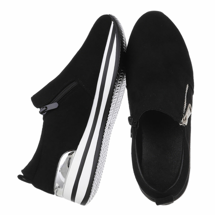 Damen Low-Sneakers - black