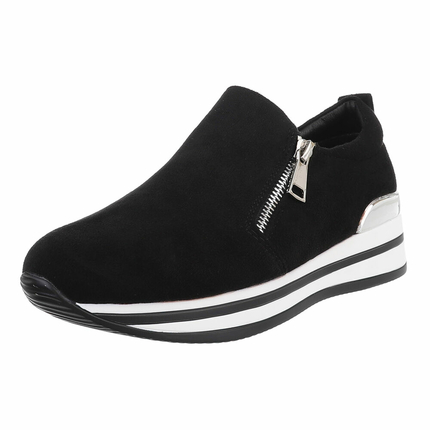 Damen Low-Sneakers - black Gr. 36