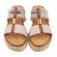 Damen Pantoletten - beige