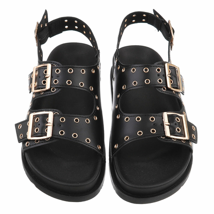 Damen Pantoletten - black