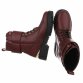 Damen Schnürstiefeletten - wine