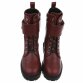 Damen Schnürstiefeletten - wine