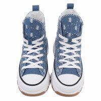 Damen High-Sneakers - dlblue