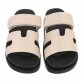 Damen Pantoletten - beige