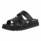 Damen Pantoletten - black - 12 Paar