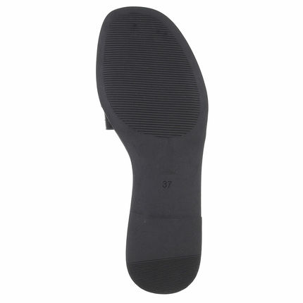 Damen Flache Sandalen - black