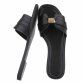 Damen Flache Sandalen - black