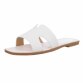 Damen Flache Sandalen - white Gr. 40