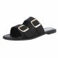 Damen Flache Sandalen - black - 12 Paar