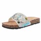 Damen Pantoletten - white - 12 Paar
