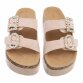 Damen Pantoletten - beige
