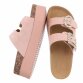 Damen Pantoletten - pink