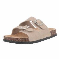 Damen Pantoletten - beige