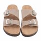 Damen Pantoletten - beige