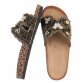 Damen Pantoletten - leopard