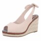 Damen Keilsandaletten - beige Gr. 36