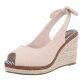 Damen Keilsandaletten - beige Gr. 41