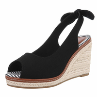 Damen Keilsandaletten - black