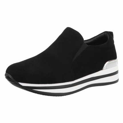 Damen Low-Sneakers - black Gr. 36