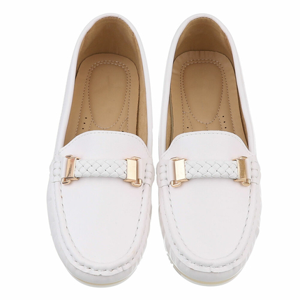 Damen Mokassins - white