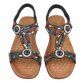 Damen Flache Sandalen - black