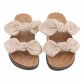 Damen Pantoletten - beige
