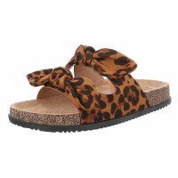 Damen Pantoletten - leopard