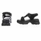 Damen Keilsandaletten - black