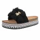 Damen Pantoletten - black - 12 Paar
