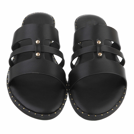 Damen Pantoletten - black