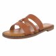 Damen Pantoletten - camel - 12 Paar