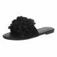 Damen Pantoletten - black - 12 Paar