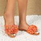 Damen Pantoletten - orange