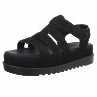 Damen Keilsandaletten - black