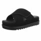Damen Pantoletten - black - 12 Paar