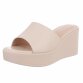 Damen Keilsandaletten - beige Gr. 38