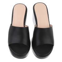 Damen Keilsandaletten - black