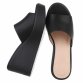 Damen Keilsandaletten - black