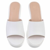 Damen Keilsandaletten - white